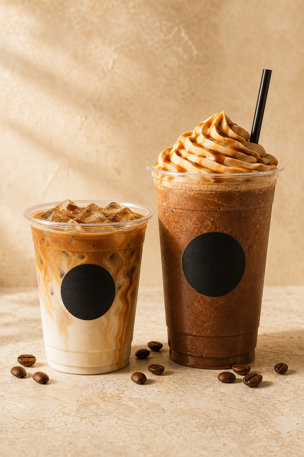 Café frappé caramel Buna Café
